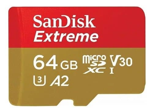 Memoria SanDisk Extreme Micro SD 64GB 160MB/s