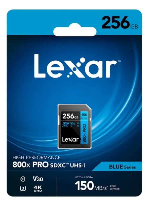 Tarjeta de memoria SD Lexar 256 GB - Image 3