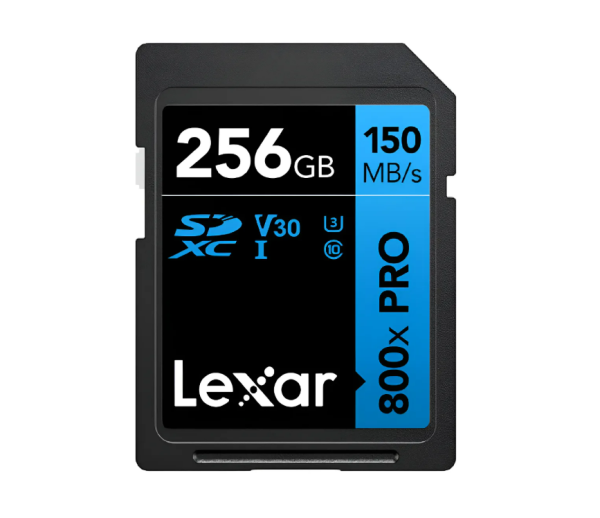 Tarjeta de memoria SD Lexar 256 GB